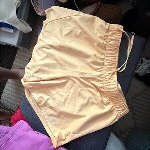 Nike Women's Peach Running Shorts with Elastic Waist